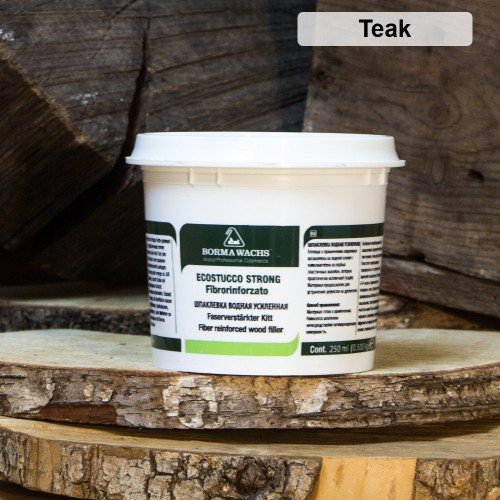 Bio Holzspachtel STARK Spachtelmasse - Teak - 500g