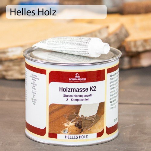 Holzmasse K2 - Helles Holz