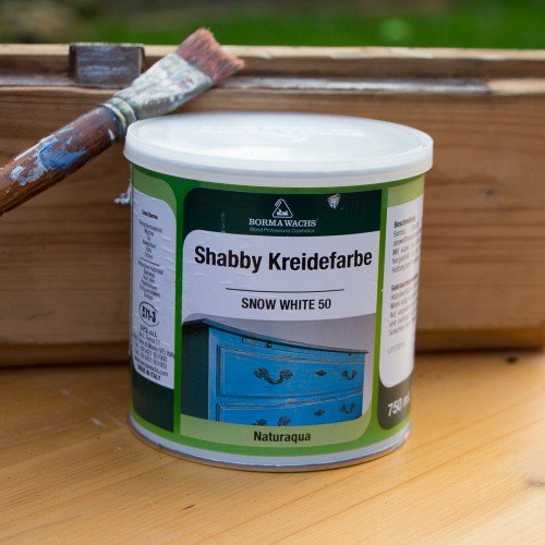 Kreidefarbe -Schneeweiß- Shabby Chic Nostalgie Landhaus Vintage