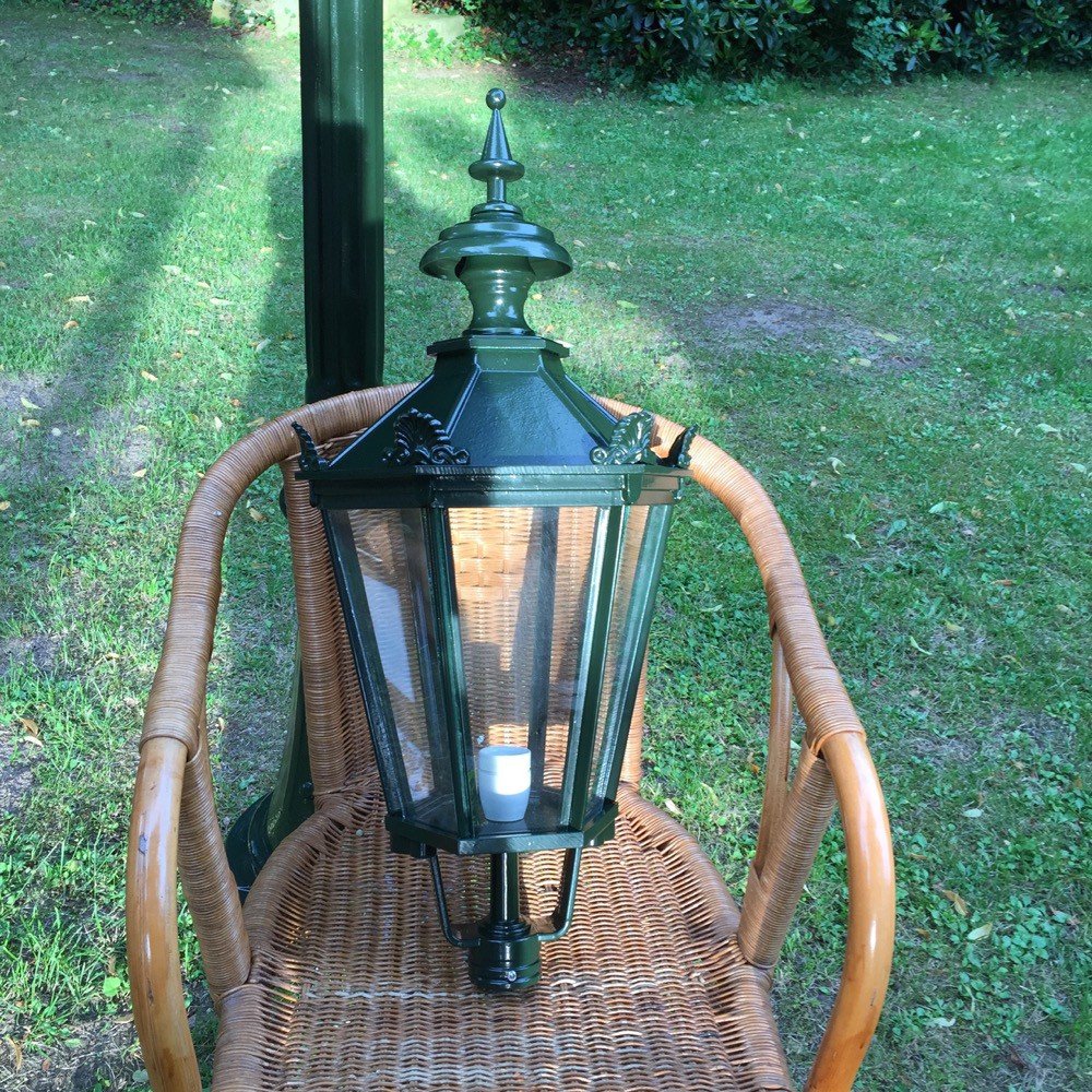 Antik Stil Außenlampe Außenbeleuchtung Hofbeleuchtung Lampe Wegeleuchten 250 cm 