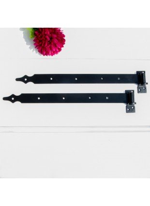 Ladenbänder-2x Torband  | Eisen, schwarz | H4,3xB57,5 cm