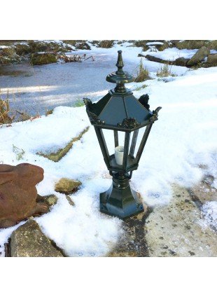 Sockelleuchte Aussenleuchte kleine Lampe für den Gartenweg Beleuchtung - H.61 cm