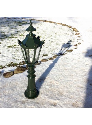 Wege Aussenlampe Vintage Lampe Garten - Mediterrane Aussenleuchte - H.110 cm