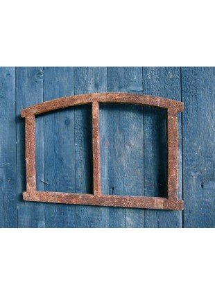 Eisenfenster, Stallfenster wie antik, Fenster f. Gartenmauer, Mense klein, 40x28