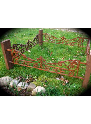 Blumenkastenhalter, Halterung für Blumenkasten, Balkonkasten Halter wie antik,GR S- B94 x H 18