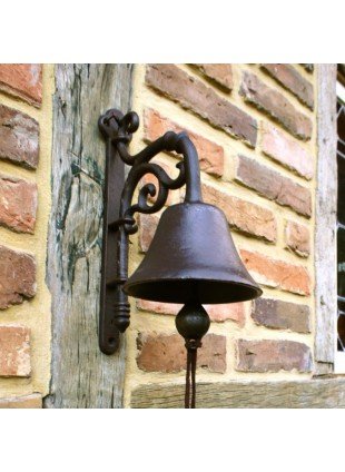 Glocke historische Gartenglocke, an der Haustür wie antik + mit tollem Klang