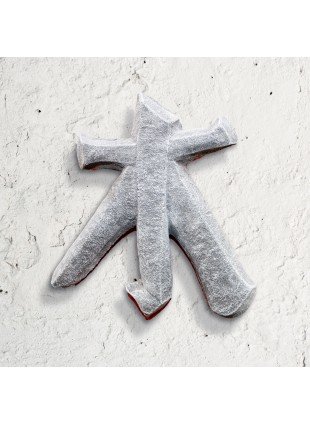 Schriftzeichen, Hangend, Klein, Chinesisch | Stein, Grau | H 17,0 x B 15,5 cm