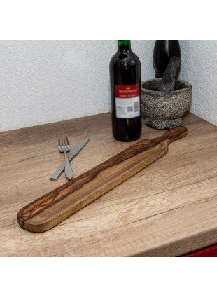Holzbrett, Auslage, Tischdekoration  | Holz, Braun  | H 2,1 x B 50,5 cm