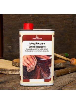 Restaurationsöl für verschiedene Hölzer, antikes Holz, Restaurationsbedarf - 500ml