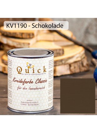 18,95 EUR/l - Kreidefarbe -Schokolade- Shabby Chic Nostalgie Landhaus Vintage