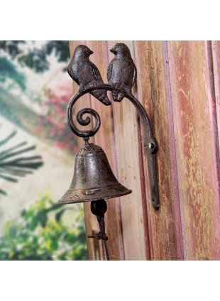Wunderschöne Türglocke, 2 Vögel, Haustürglocke wie antik, im Landhausstil