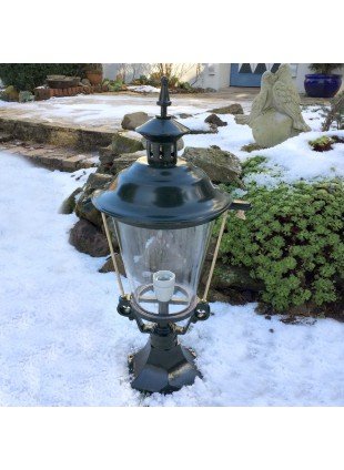 Sockellampen Vintage - Aussenleuchten Antik Lampen für den Garten - H.69,5 cm